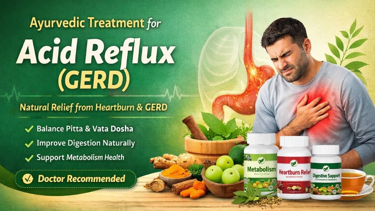 Ayurvedic Treatment for Acid Reflux: Natural & Proven Relief from GERD & Heartburn