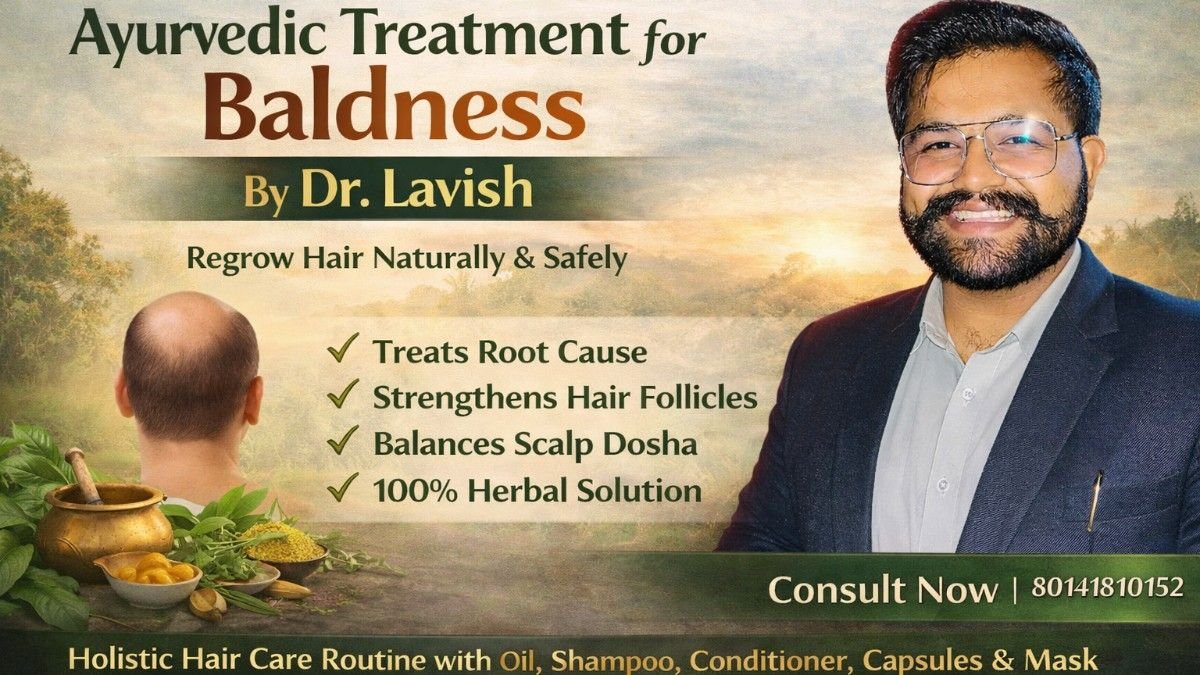 Ayurvedic Treatment for Baldness by Dr. Lavish | Natural Hair Regrowth Solution