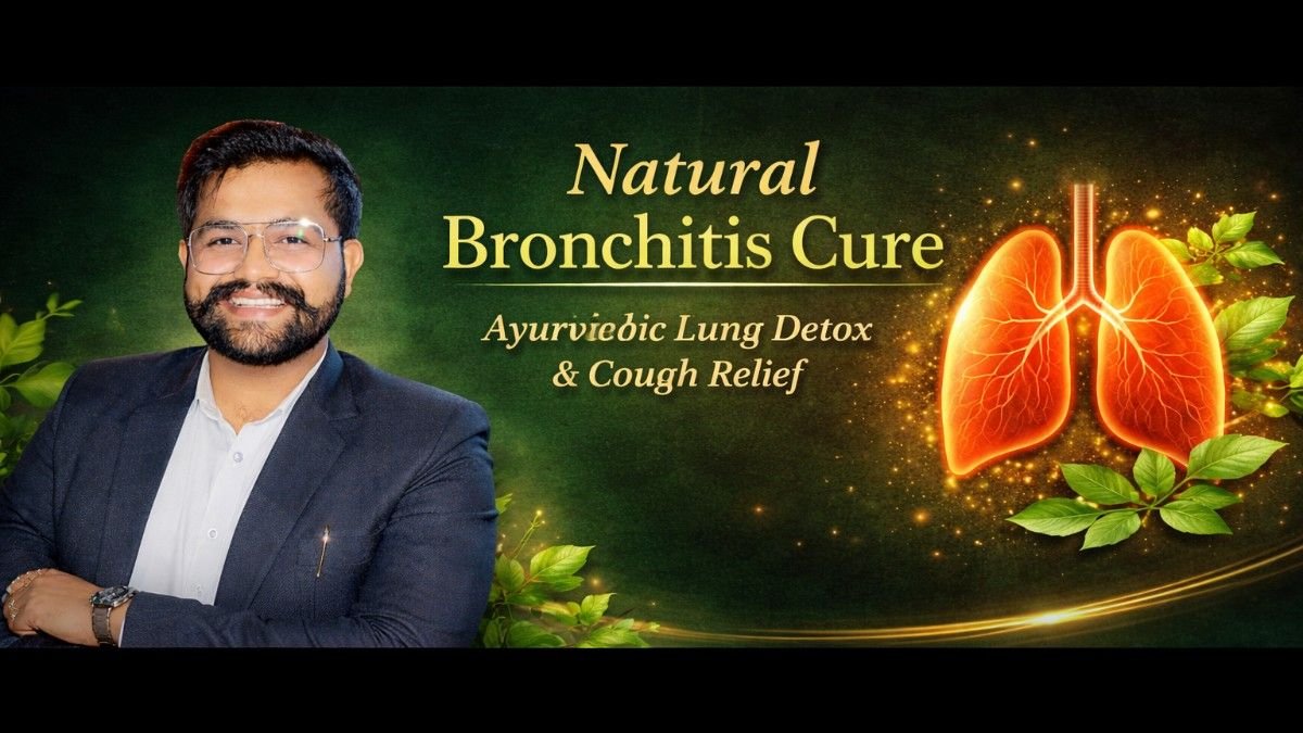 Ayurvedic Treatment of Bronchitis: Natural Cure for Cough, Mucus & Lung Detox (No Side Effects)