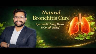 Ayurvedic Treatment of Bronchitis: Natural Cure for Cough, Mucus & Lung Detox (No Side Effects)
