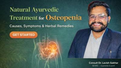 🦴 Natural Ayurvedic Treatment for Osteopenia: Causes, Symptoms & Bone Strengthening Remedies